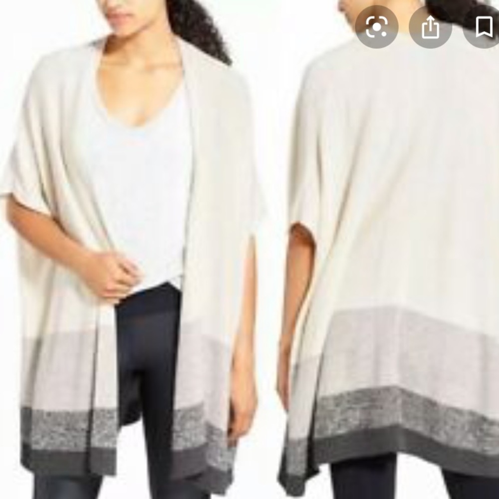 Athleta 100% Cashmere Ombré Wrap - One Size